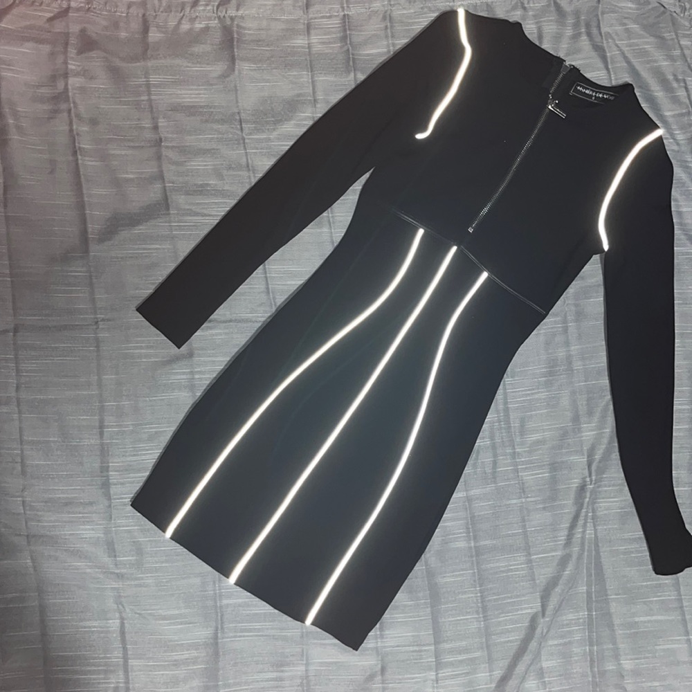 Long sleeved bodycon dress